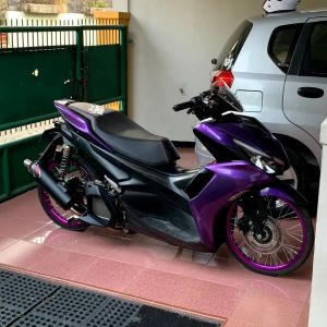 Knalpot Kondoman Mio Beat Scoopy Vario Pcx N max Aerox Stainlees Original D3