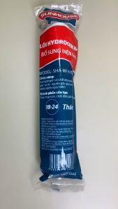 Lõi Hydrogen SUNHOUSE Số 10 Mẫu Mới Cắm Nhanh - than hoạt tính tạo nước chứa hydrogen giàu chất điện giải và chống lão hóa