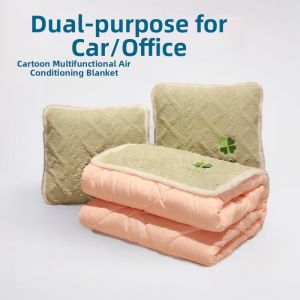 Dual-use Blanket and Pillow for Car