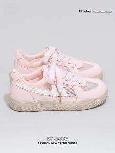 Warrior | รองเท้าผ้าใบส้นนุ่มระบายอากาศ สำหรับผู้หญิง สไตล์ใหม่ ฤดูใบไม้ร่วง/หนาว 2025