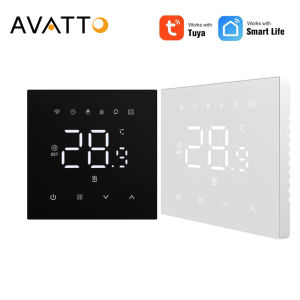 AVATTO Tuya WiFi Smart ThermostatElectric Heating/Water Heating/Water Gas BoilerWork with Alexa Google Home