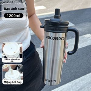 BIZE | Ly Thermo Cách Nhiệt Đẹp Mắt Có Hai Phương Pháp Uống