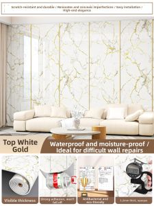 O Margo | Waterproof Moisture-proof Oil-resistant Tile Imitation Wallpaper