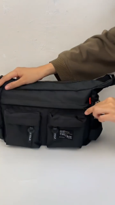 Promo Exclusive Tas Selempang Pria Premium - Sling Bag Waterproof Pria - Tas Kerja