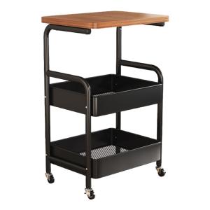 JIAJIESHI | Aesthetic Retro Mobile Shelving Unit Storage Rack