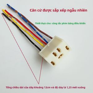 Nút Bấm Van Điều Khiển Cửa Sổ Điện Ô Tô Van Điều Chỉnh Kính Xe Modifiaction Kẹp Ổ Cắm Van Chèn Linh Kiện Thay Thế