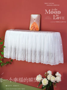 Vỏ Bảo Vệ Máy Lạnh Treo Tường Vỏ Bọc Máy Lạnh Chống Gió Vỏ Bọc Cửa Sổ Gió Lưới Che Chắn Phong Cách Bắc Âu Hoa Văn Ren