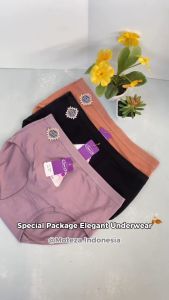 Sorex 0839 CD: Pilihan Warna Celana Dalam Wanita Midi Panty Comfort Fit Ukuran M hingga XXL