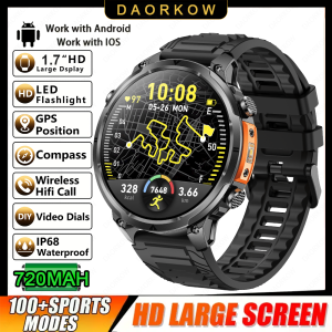 2026 Fashion 1.39 inch HD Bluetooth Call Smart Watch Men Sports Fitness Tracker Heart Monitor 400mAh Smartwatch For Android IOS