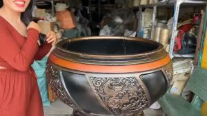 Khuôn chậu chum tròn 66 ABS thiết kế mới lạ độc đáo