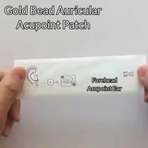 100/200Pcs Transparent Ear Point Stickers Pressure Stick Acupuncture Magnetic Beads Auricular Ear Stickers Massager