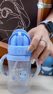 KU.KU Duckbill bình tập uống cho bé từ 6 tháng nhựa PP 230ml ku5925