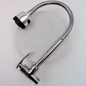 Wastafel Keran Fleksibel Kran Air Angsa Fleksibel Keran 2 Mode Keran Dalam Dinding Kran Angsa Cuci