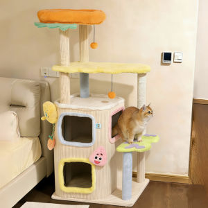 MIAOXIAOYUAN | Multifunctional Compact Cat Tree Cat Hideouts Climbing Frame