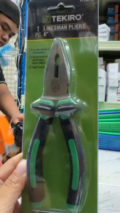 Tang Kombinasi 6 inch Tekiro Linesman Mini Pliers 6inch PL-LM2163
