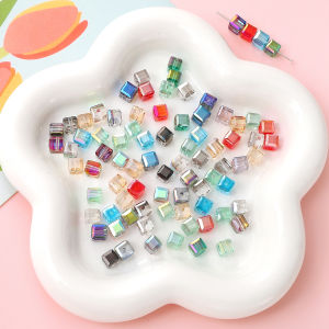Crystal Barrel Beads DIY Materials Handmade Necklace Bracelet Loose Beads Fashion Jewelry Accessories Handmade Craft Supplies