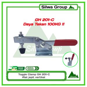 penjepit benda kerja toggle clamp GH-201-C kapasitas 100kg