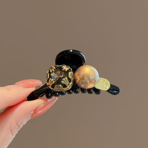 East Gate Fashionable Small Hair Clip Super Shiny Rhinestone Bangs Shark Clamp Hair Accessories Korean Style Simple Design