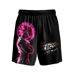 Bandai | 2026 Hot Selling Summer Fashion New Anime Dragon Ball Saiyan Sun Wukong 3D Printed T-shirt Outdoor Sports Style Shorts Large