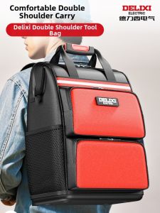 DELIXI | Durable Electricians Backpack for Household and Low Voltage Projects