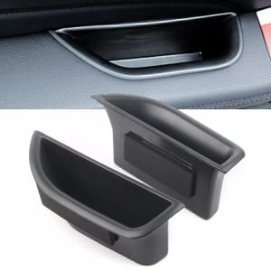 Interior Door Handle Storage Box For Mercedes Benz E Class W212 2010-2015 Container Holder Tray Accessories Car Styling