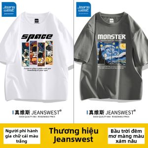 Jeanswest | Áo Thun Tay Ngắn Bông Rộng Kiểu Mỹ