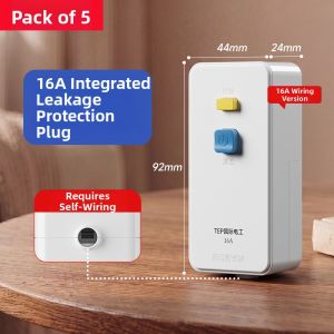 Ground Fault Circuit Interrupter Plug with Switch