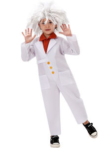Kindergarten Primary School Student Scientists Professional Costumes Campus Stage Performances Cosplay Costume Boys Performing Props Party Dress Up Birthday Gift