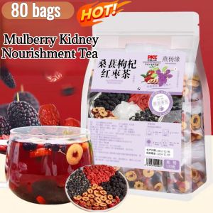 【Natural Ingredients】Herbal Tea Liver Kidney Cleansing Tea Mulberry Wolfberry Tea Relieve Fatigue 【天然原料】缓解疲劳桑葚枸杞养生茶