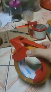 ของแท้ 48มม.(ที่ตัดเทป + 3ม้วน opp x40 m เทปกาวสำหรับติดกล่องพัสดุ ที่ใส่เทปกาวขนาดใหญ่ที่ใส่ม้วนเทป กาวเหนียว ไว้ใจได้