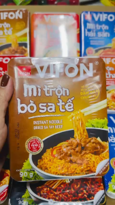 Set 5 Khay Mì Trộn Tương Đen/ Bò Sa tế/ Hải Sản/ Spaghetti/ Pad Thái/ VIFON 90gr