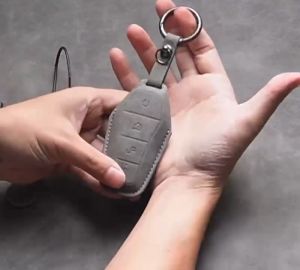 [READY STOCK] Proton e.MAS 7 Key Kunci Cover Leather TPU Protect Cover Chrome Soft Cover for Proton e.MAS 7 EV Accessories