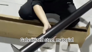 3M 4M Street Light Pole Galvanized Steel – Tiang Lampu Jalan – Lamp Pole – Street Light Pole – Powder Coded