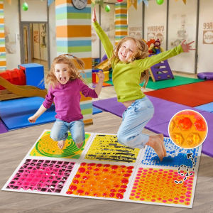 Textured Liquid Sensory Crawling Mat