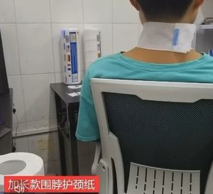 Neck Ruffles Barber Neck Tissue