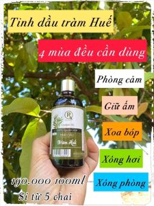 Tinh Dầu Tràm Huế Hồng Tâm 100ml