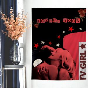 TV Girl 3D Tapestry Wall Tapestry Cheap Hippie Wall Hanging Bohemian Wall Tapestries Mandala Home Decor Tapestry Room Tapestry