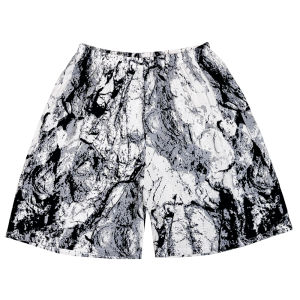 Ladies Loose Cotton Silk Floral Print Shorts Five-Point Pants Casual Thin Hanging Sensation Slimming Artificial Cotton Beach Pants