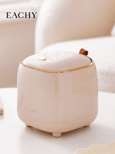 Desktop Trash Can Press Type Living Room Luxury Bedroom Cute Home Office Table Restaurant Storage Tube Garbage Basket