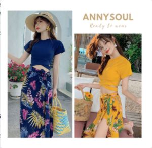 โปรรับหน้าร้อน ชุดว่ายน้ำสุดเซ็กซี่ ชุดเซ็ต 3 ชิ้น  จัดโปรไฟลุกต้องตำแล้ว