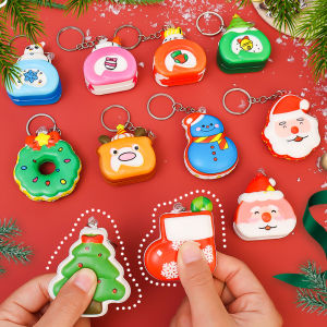 1-5PCS Christmas Pinch Toys Slow Rebound Squishy Finger Childrens Blind Box Decompression Toy Backpack Keychain Pendant Pinch
