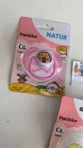 Natur จุกนมดูดเล่น จุกหลอกเนเจอร์ จุกหลอกซิลิโคน จุกหลอกหัวแบน