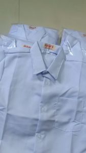 SERAGAM SEKOLAH BAJU PUTIH PANJANG POLOS SD SMP SMA PEREMPUAN LAKI LAKI