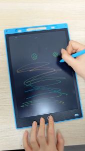 Ultra Thin 8.5 Inch LCD Writing Tablet Smart Notebook One Button Erase with Pen Drawing Pad LCD Electronic Writing Board Handwriting Tablet Pads Board for Kids Gift Children Scribble Electronic Drawing Board
