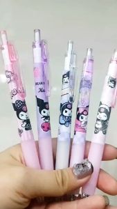 PULPEN CETEK KUROMI TINTA HITAM | PULPEN CETEK SANRIO | KUROMI | KULOMI | STATIONERY | ALAT TULIS SEKOLAH | ALAT TULIS KANTOR | ATK