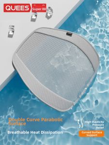 QUEES | Breathable Lumbar Support Seat Cushion