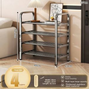 Stainless Steel Shoe Storage Rack