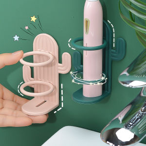 Toothbrush Holder Cactus Electric Toothbrush Storage Rack Wall-mounted Waterproof Draining Toothbrush Hanging Rack