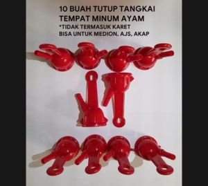 Paket isi 10 pcs Gantungan TMO Kepala Tutup Tanpa Drat