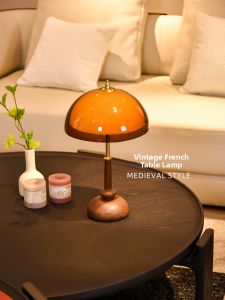 SHIGUANGSUIDAO | Vintage American Atmosphere Table Lamp